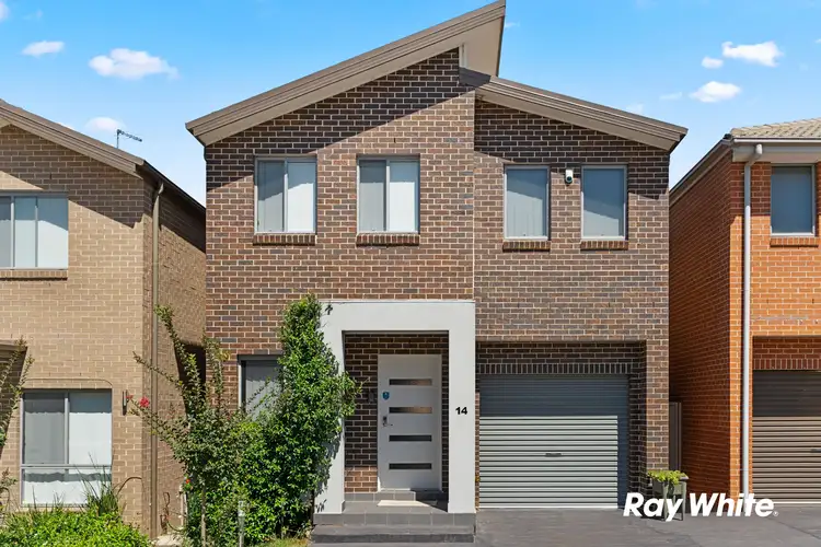 Main view of Homely townhouse listing, 14 Ludhiana Glade, Schofields NSW 2762