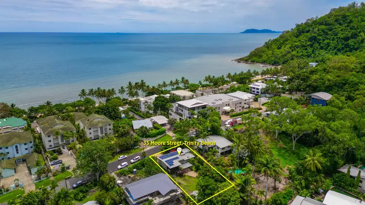 Main view of Homely house listing, 35 Moore Street, Trinity Beach QLD 4879