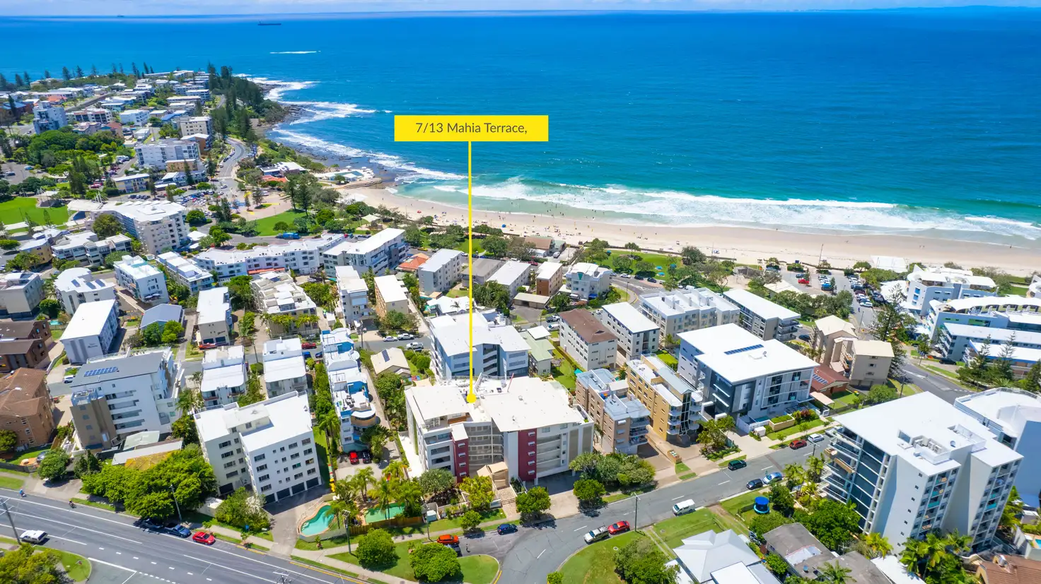 Main view of Homely unit listing, Unit 7/13 Mahia Terrace, Kings Beach QLD 4551