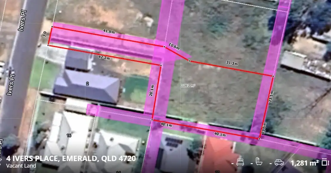 Main view of Homely land listing, 4 Ivers Place, Emerald QLD 4720