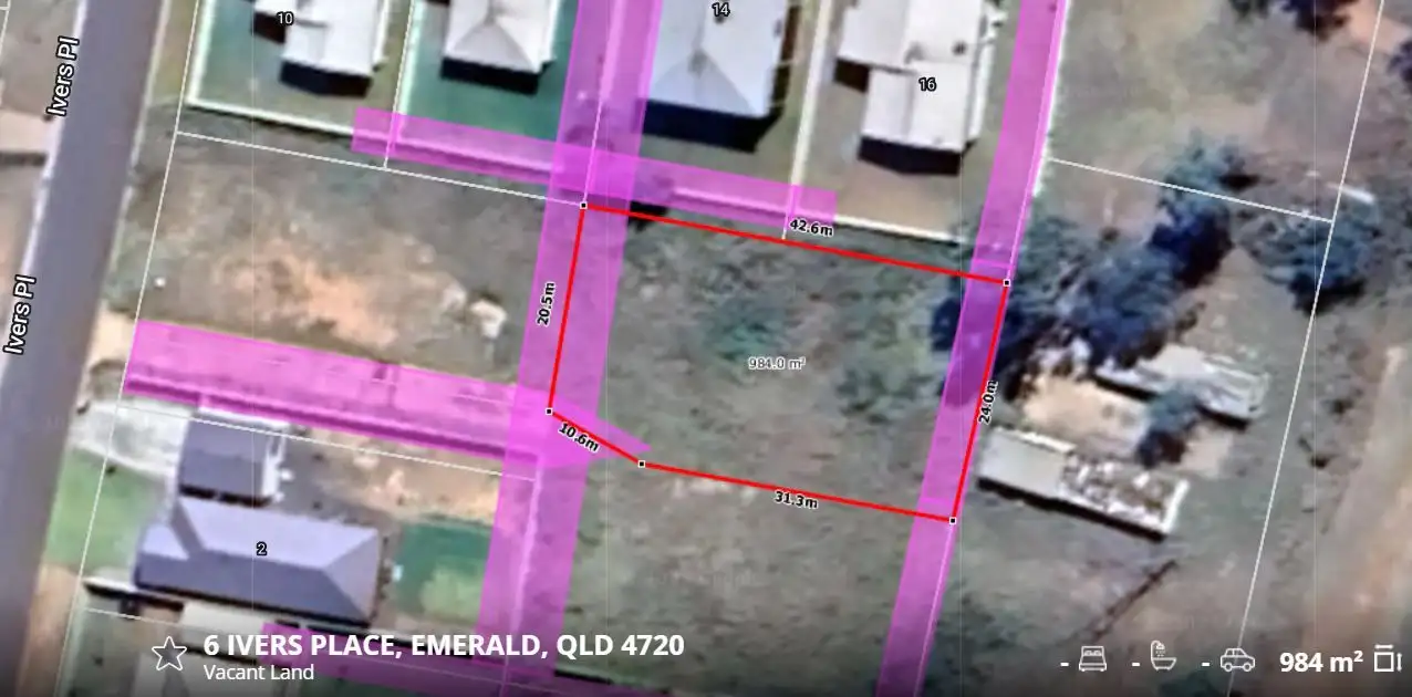 Main view of Homely land listing, 6 Ivers Place, Emerald QLD 4720