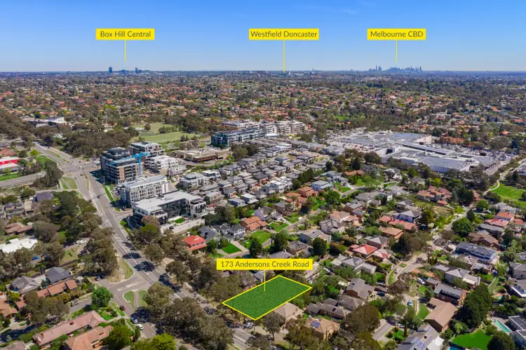 Third view of Homely land listing, 173 Andersons Creek Road, Doncaster East VIC 3109