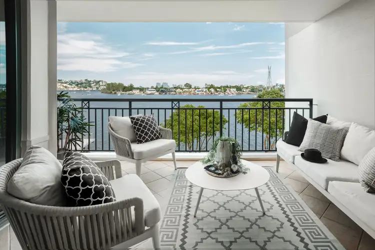 Second view of Homely apartment listing, 306/45C Newstead Terrace, Newstead QLD 4006