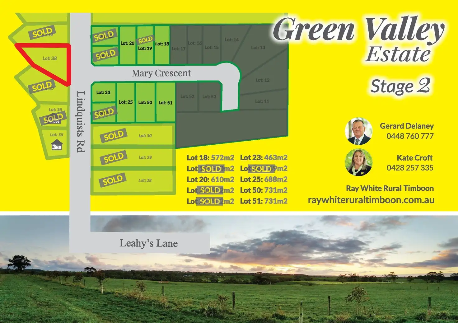 Main view of Homely land listing, LOT 38, 15 Lindquists Road, Timboon VIC 3268