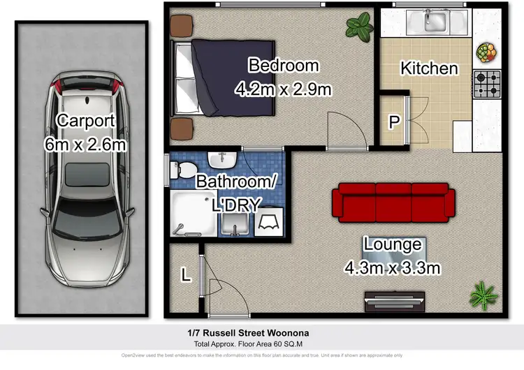 Fifth view of Homely unit listing, 1/7 Russell Street, Woonona NSW 2517