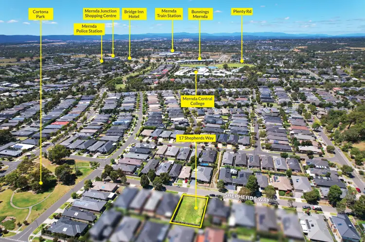 Second view of Homely land listing, 17 Shepherds Way, Mernda VIC 3754