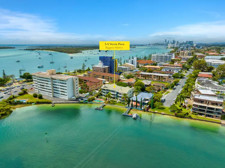 Second view of Homely apartment listing, 8/3-5 Vernia Place, Biggera Waters QLD 4216