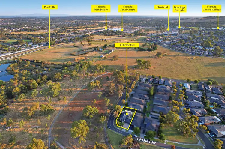Second view of Homely house listing, 10 Brahe Drive, Mernda VIC 3754