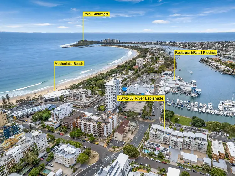 Main view of Homely unit listing, 33/56 River Esplanade, Mooloolaba QLD 4557