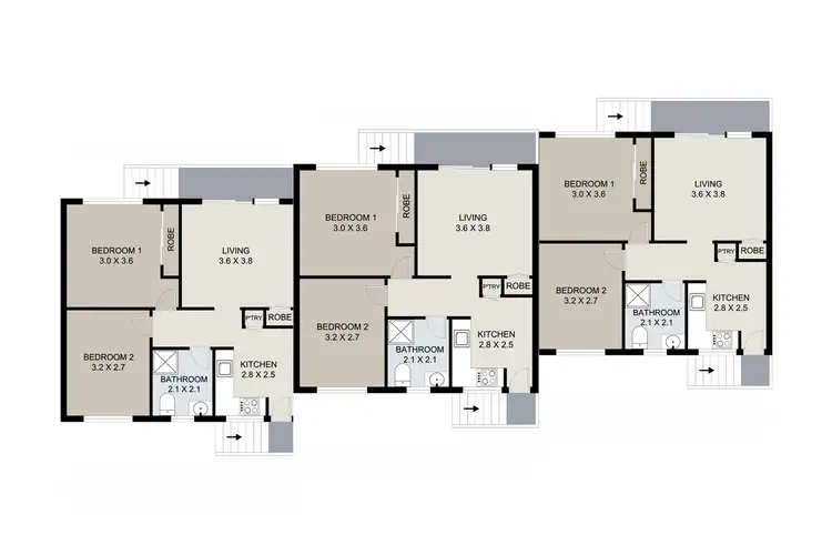 Second view of Homely block of units listing, 10 Steed Street, West Gladstone QLD 4680
