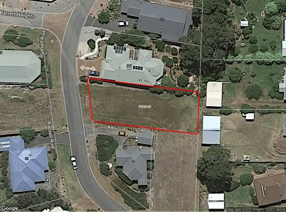 Main view of Homely land listing, 28 Russell Rise, Denmark WA 6333