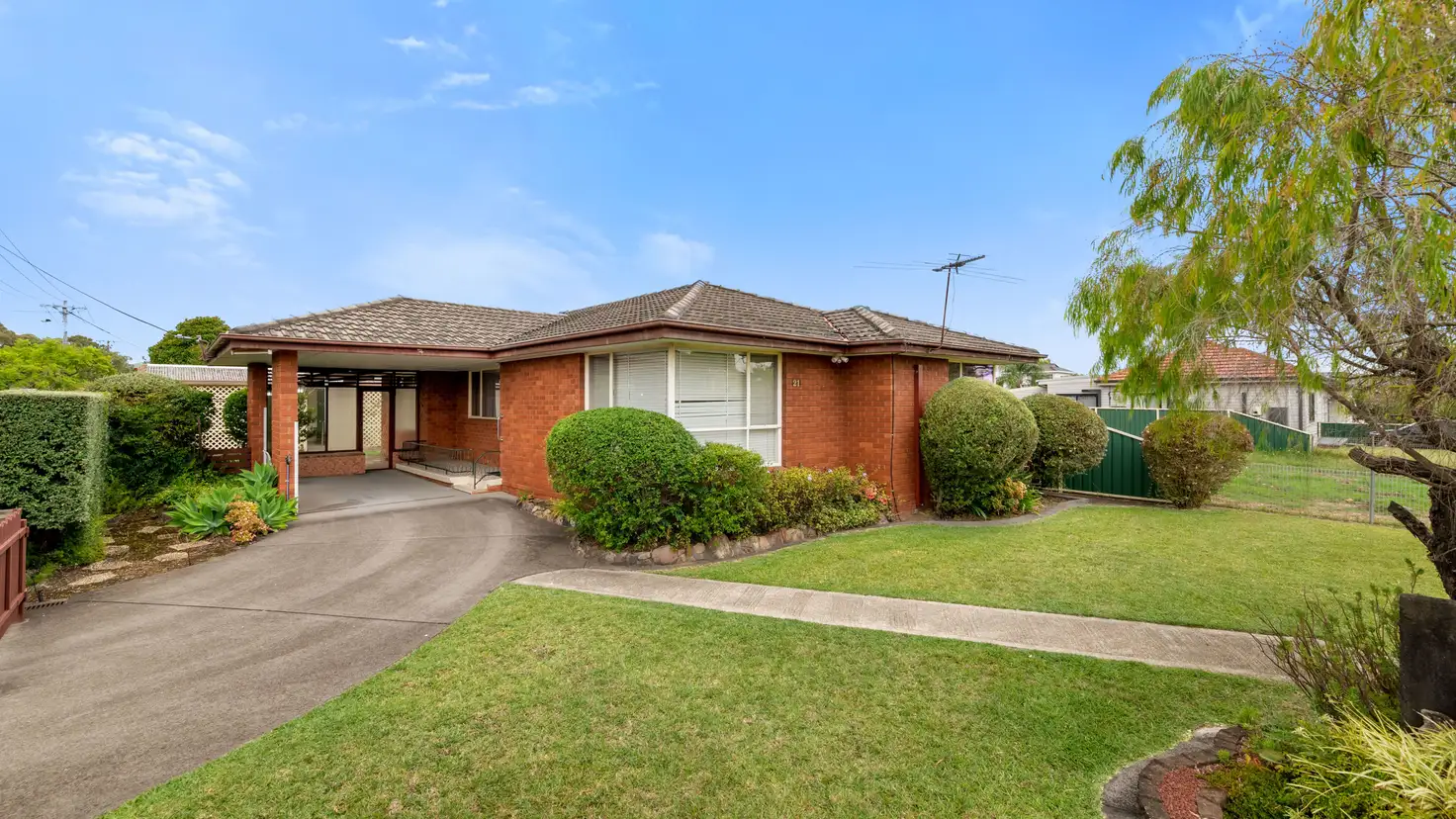 Main view of Homely house listing, 21 First Avenue, Macquarie Fields NSW 2564
