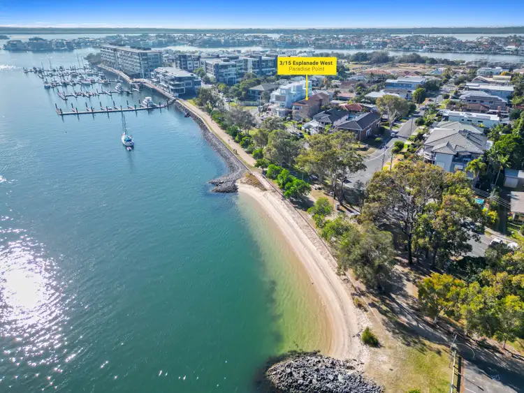 Third view of Homely apartment listing, 3/15 Esplanade West, Paradise Point QLD 4216