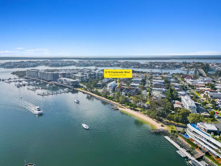 Fifth view of Homely apartment listing, 3/15 Esplanade West, Paradise Point QLD 4216