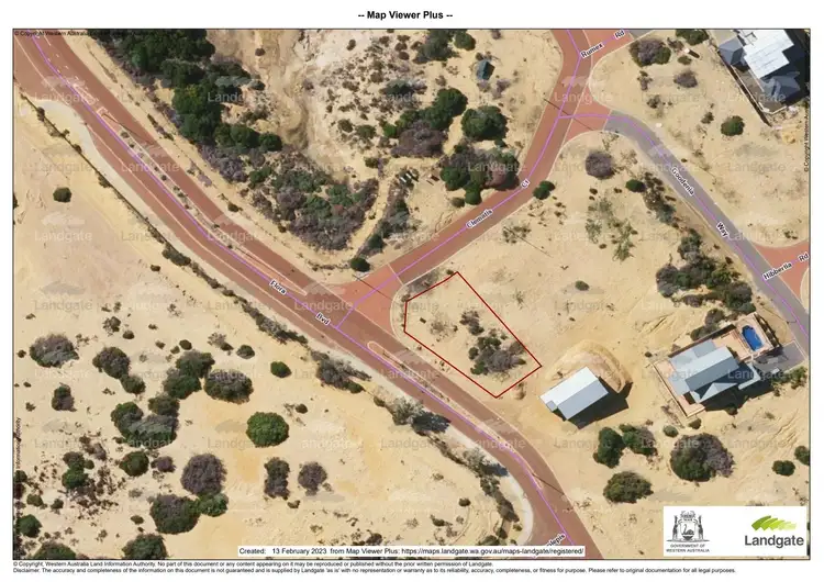 Third view of Homely land listing, LOT 31, 2 Clematis Crescent, Kalbarri WA 6536