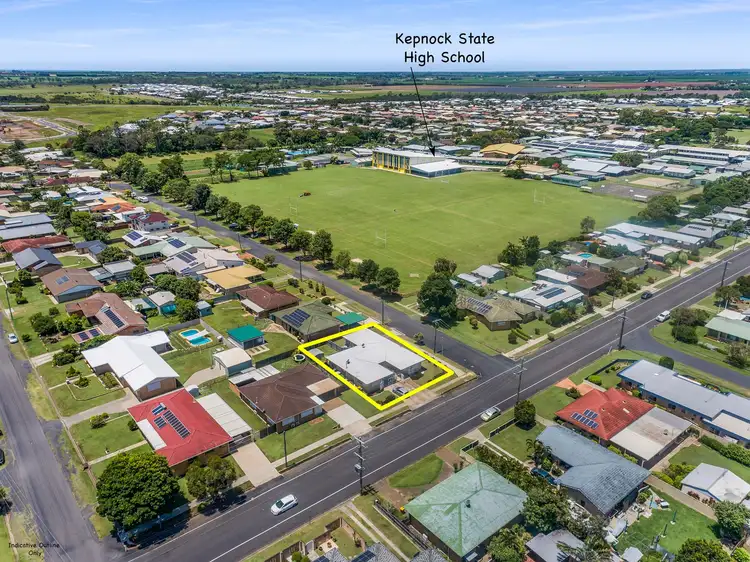 Main view of Homely semi-detached listing, 36 Novakoski Street, Kepnock QLD 4670