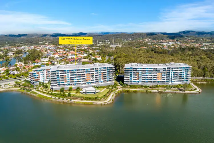 Main view of Homely unit listing, 3507/397 Christine Avenue, Varsity Lakes QLD 4227