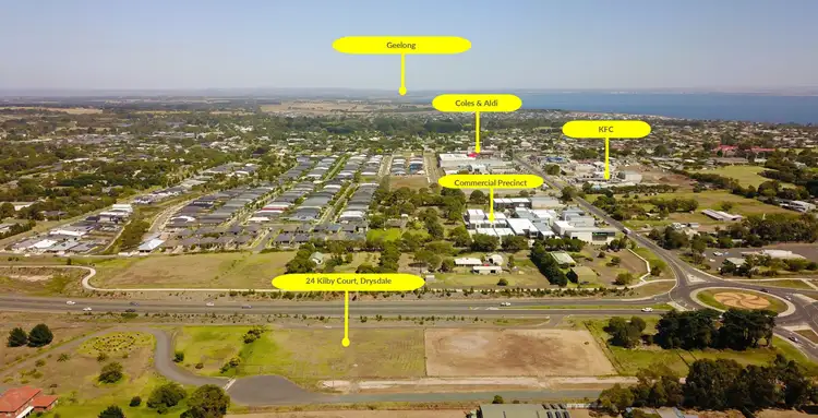Second view of Homely land listing, 24 Kilby Court, Drysdale VIC 3222