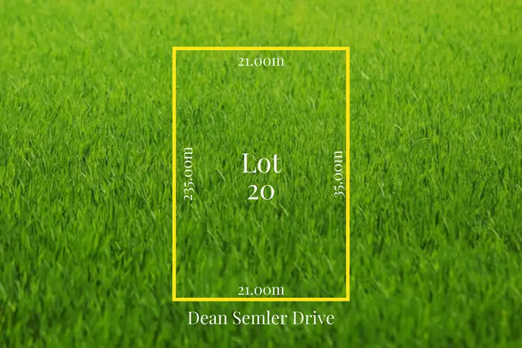 Lot 20 Dean Semler Drive, Renmark SA 5341