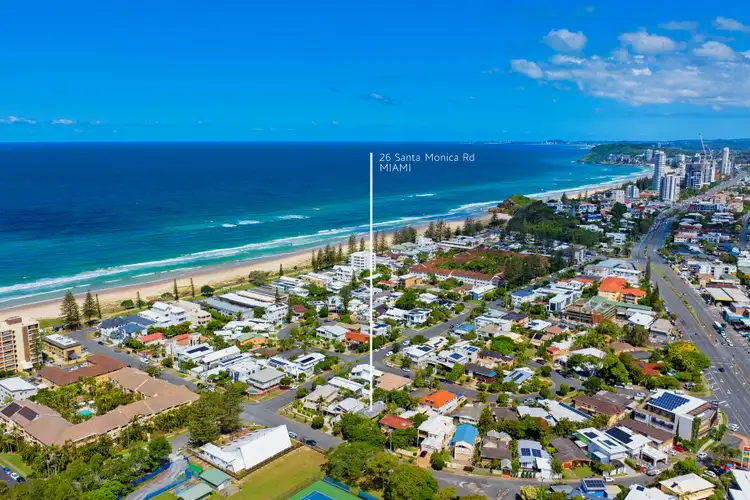 Main view of Homely house listing, 26 Santa Monica Road, Miami QLD 4220
