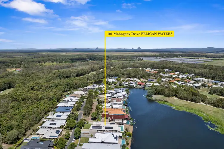 Second view of Homely house listing, 101 Mahogany Drive, Pelican Waters QLD 4551
