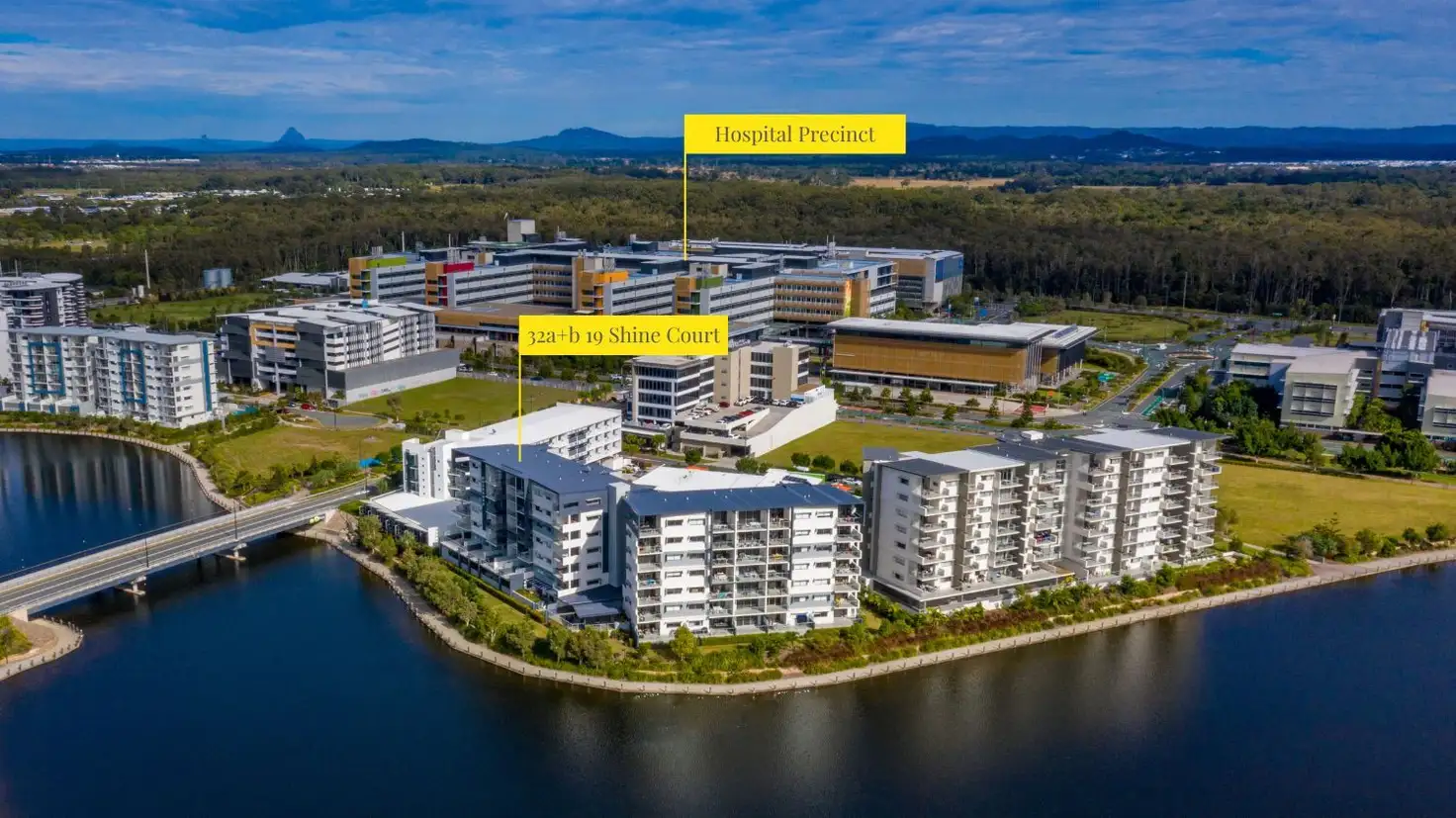 Main view of Homely unit listing, 32a&b/19 Shine Court, Birtinya QLD 4575