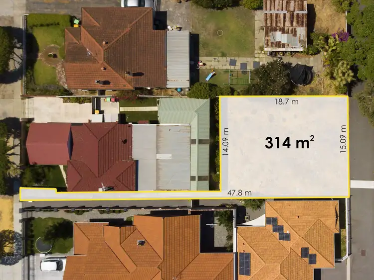 Main view of Homely land listing, LOT 2, 171 Ninth Avenue, Inglewood WA 6052