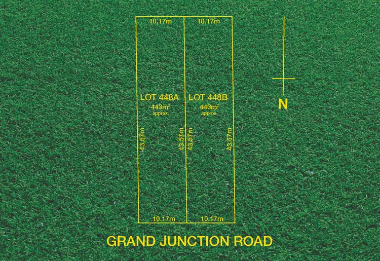 Main view of Homely land listing, 448A & 448B Grand Junction Road, Clearview SA 5085