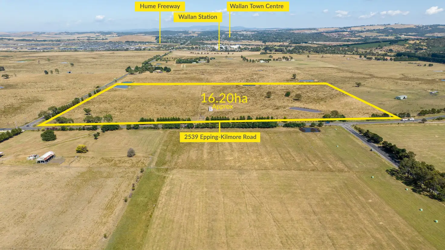 Main view of Homely land listing, 2539 Epping-Kilmore Road, Wallan VIC 3756