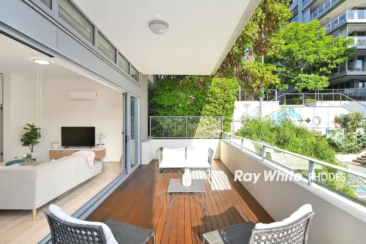 Second view of Homely apartment listing, 202/11 Shoreline Drive, Rhodes NSW 2138