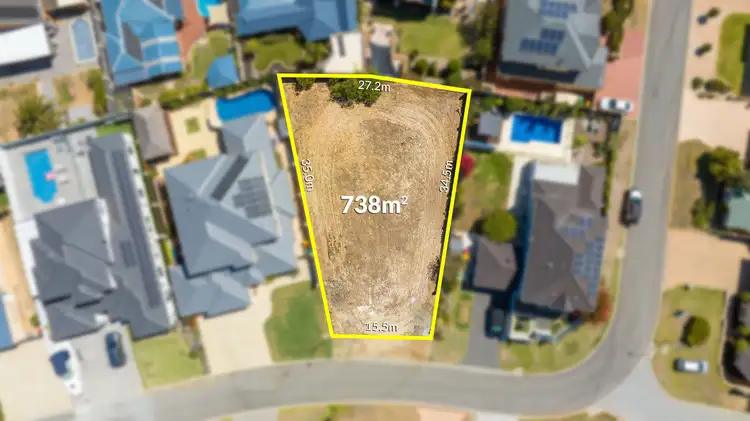 Second view of Homely land listing, 23 Sierra Key, Mindarie WA 6030