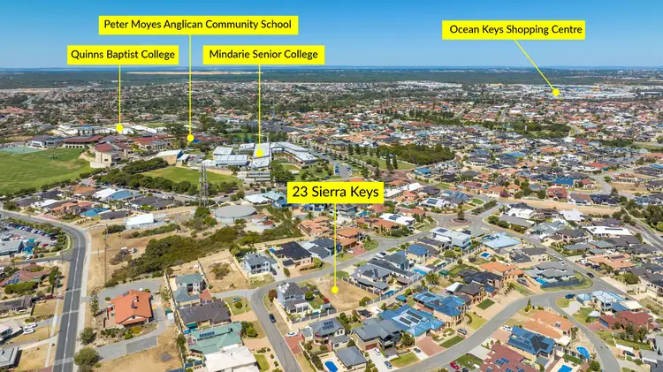 Sixth view of Homely land listing, 23 Sierra Key, Mindarie WA 6030