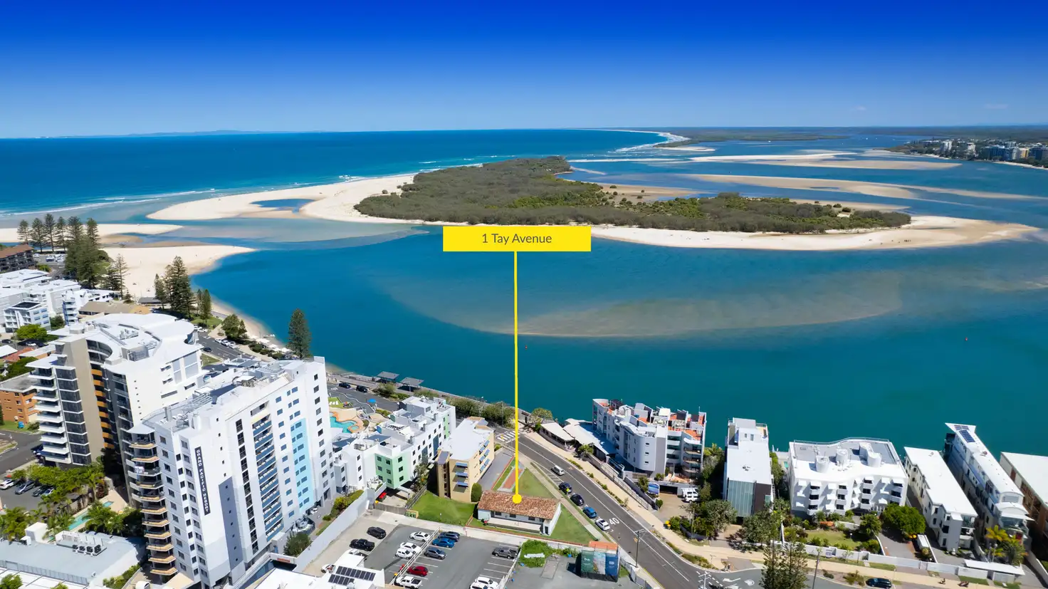 Main view of Homely house listing, 1 Tay Avenue, Caloundra QLD 4551