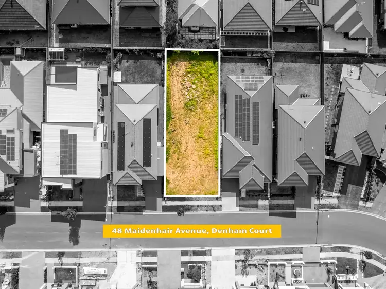 Main view of Homely land listing, 48 Maidenhair Avenue, Denham Court NSW 2565