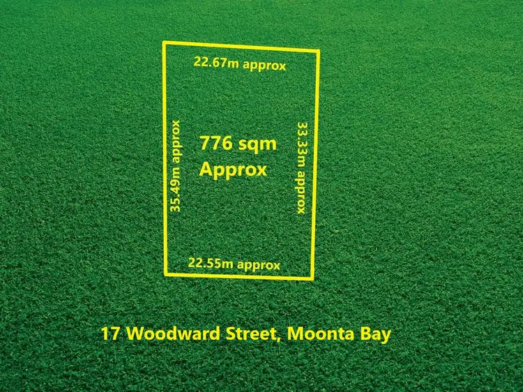 Main view of Homely land listing, 17 Woodward Street, Moonta Bay SA 5558