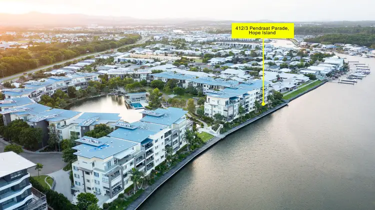 Fourth view of Homely unit listing, 412/3 Pendraat Parade 'Ilanah Aqua', Hope Island QLD 4212