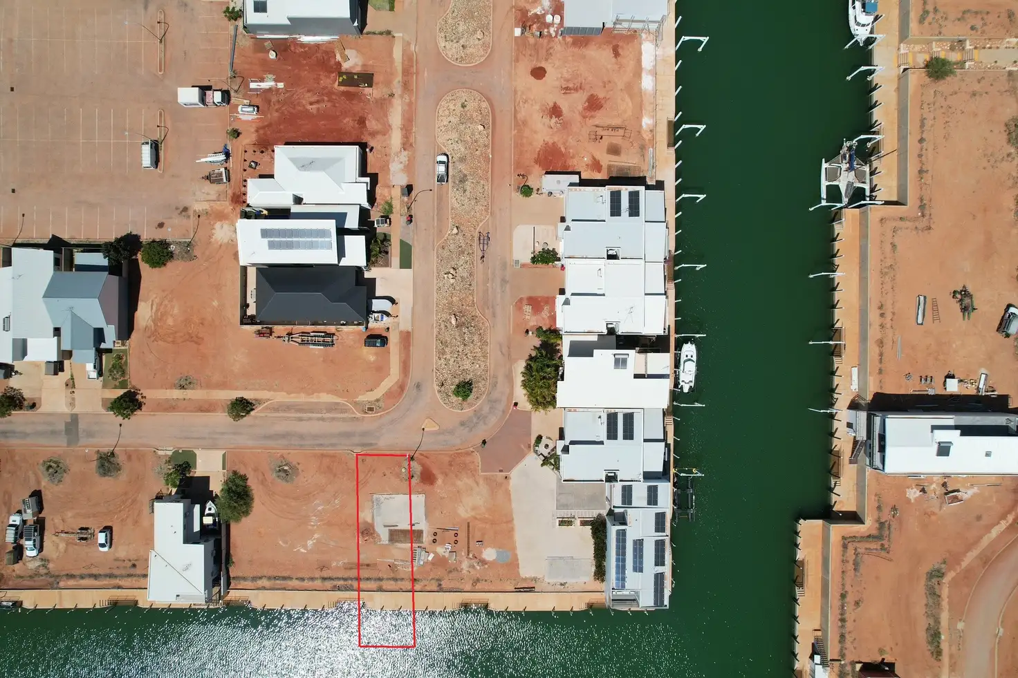 Main view of Homely land listing, 26 Bluefin Cove, Exmouth WA 6707
