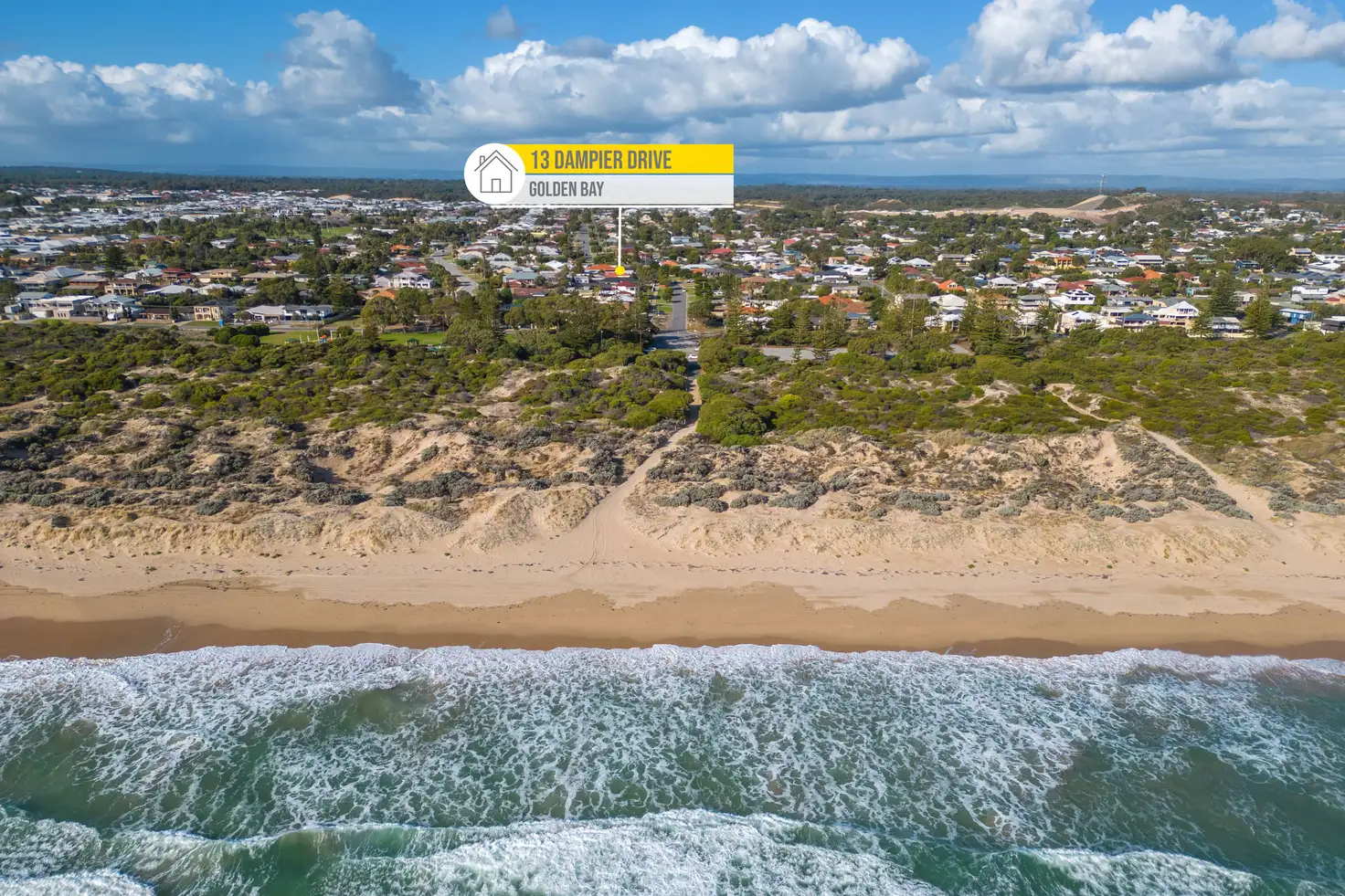 Main view of Homely house listing, 13 Dampier Drive, Golden Bay WA 6174