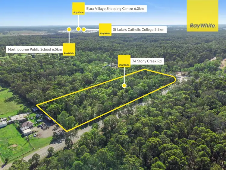 Second view of Homely land listing, 74 Stony Creek Road, Shanes Park NSW 2747