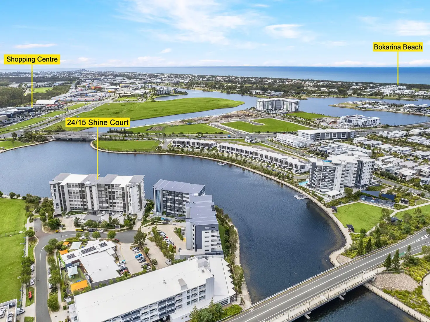 Main view of Homely unit listing, 24a&b/15 Shine Court, Birtinya QLD 4575