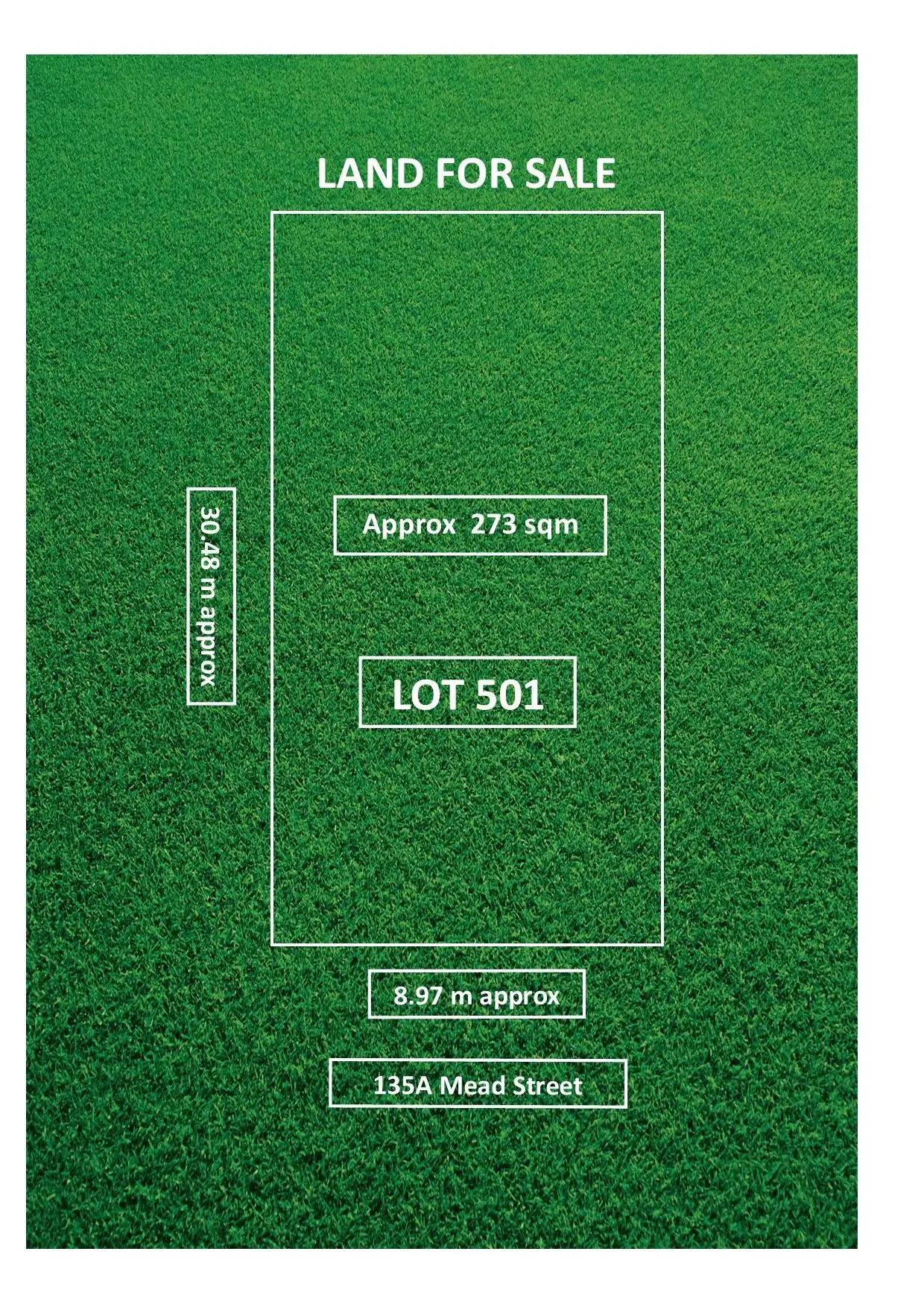 Main view of Homely land listing, 135a Mead Street, Peterhead SA 5016