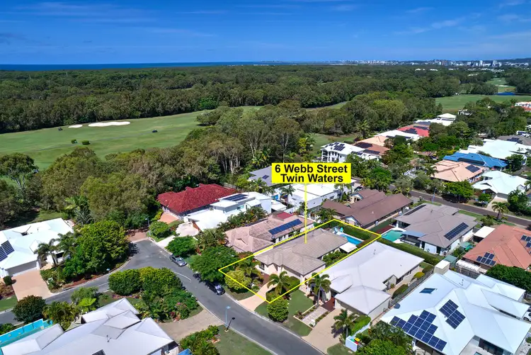 Second view of Homely house listing, 6 Webb Street, Twin Waters QLD 4564