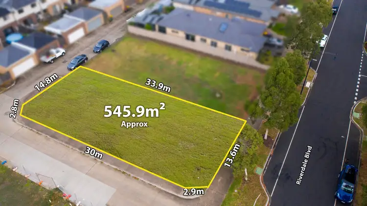 Second view of Homely land listing, 128 Riverdale Boulevard, Mernda VIC 3754