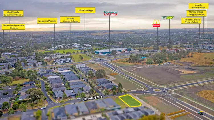 Third view of Homely land listing, 128 Riverdale Boulevard, Mernda VIC 3754