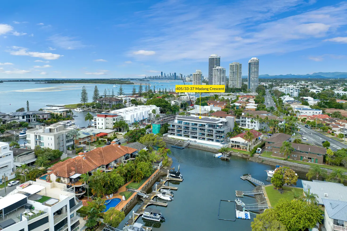 Main view of Homely unit listing, 405/33-37 Madang Crescent, Runaway Bay QLD 4216