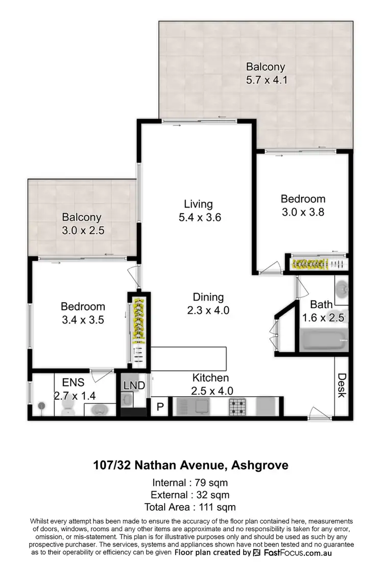 Second view of Homely apartment listing, 107/32 Nathan Avenue, Ashgrove QLD 4060