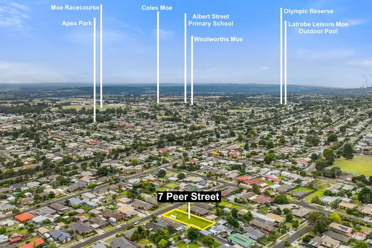 Third view of Homely land listing, 7 Peer Street, Moe VIC 3825