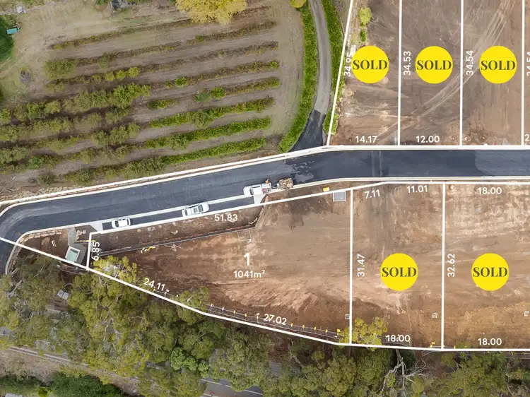 Main view of Homely land listing, LOT 1, 238 Chandlers Hill Road, Happy Valley SA 5159