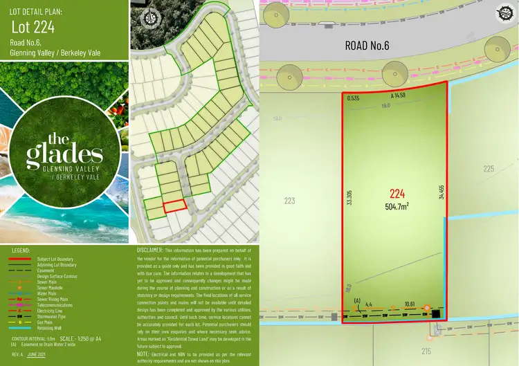 LOT 224 Ghost Gum Street, Berkeley Vale NSW 2261