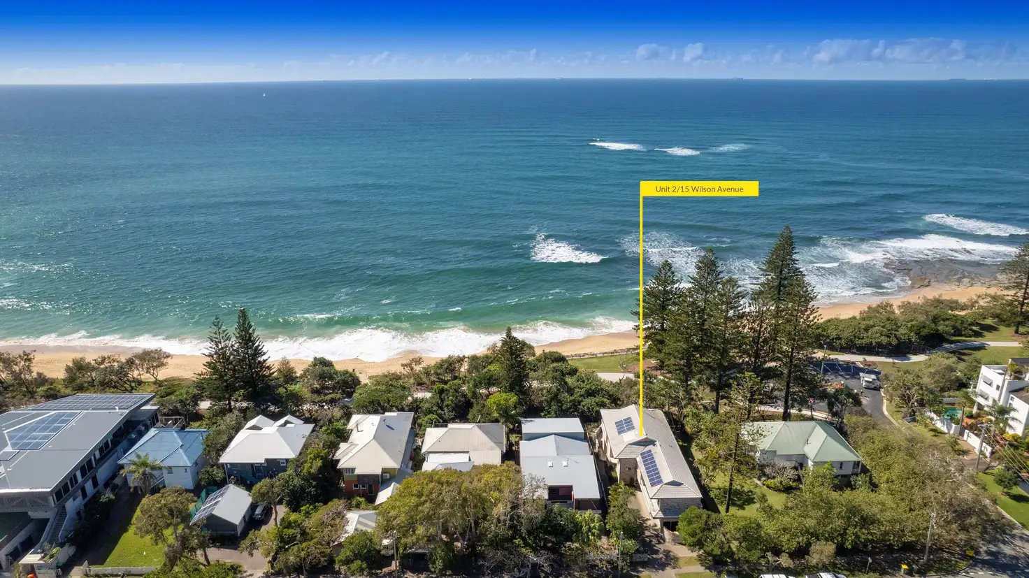 Main view of Homely unit listing, Unit 2/15 Wilson Avenue, Dicky Beach QLD 4551